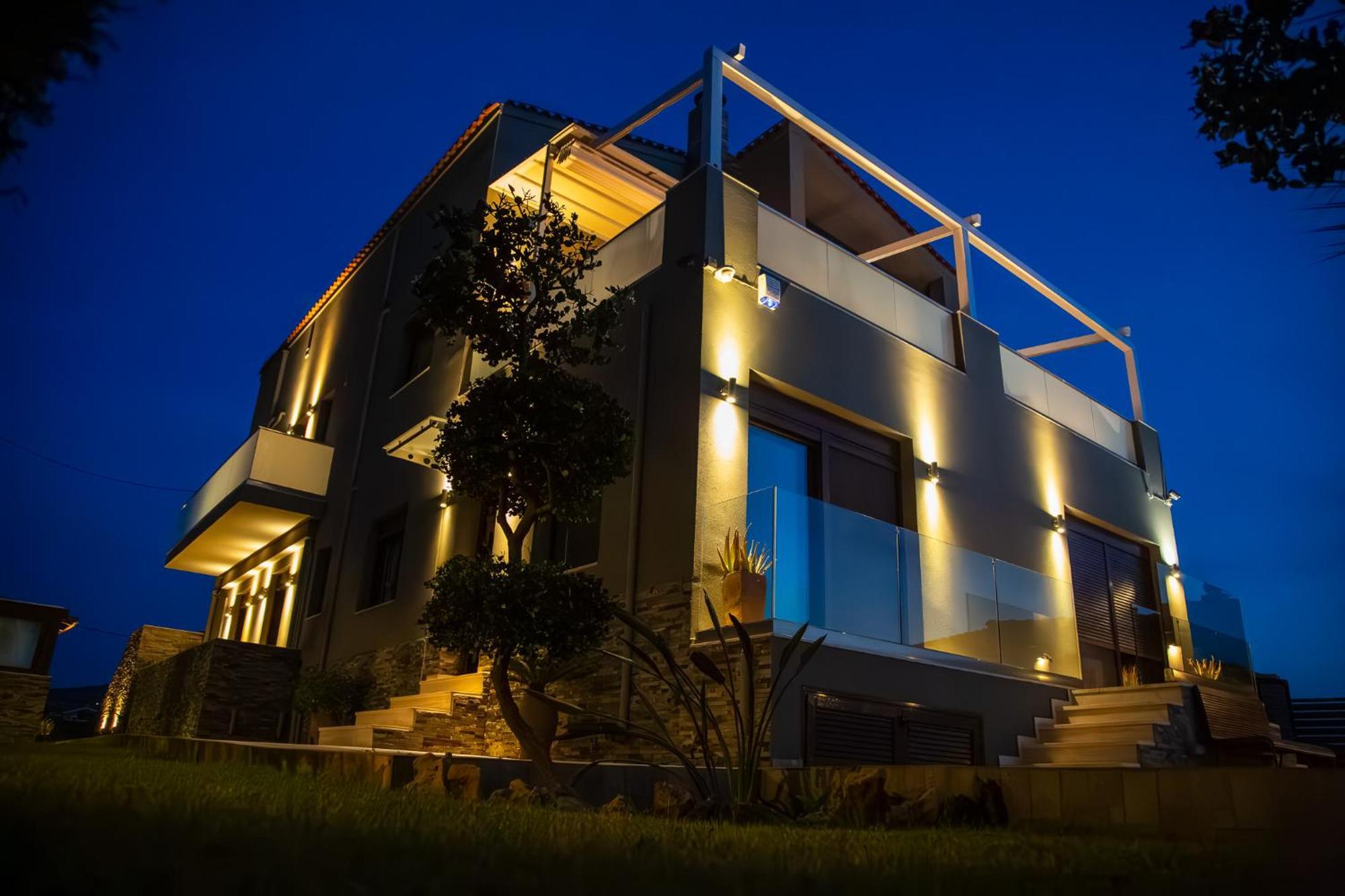 A Cozy Eco Villa By The Sea 구베스 외부 사진